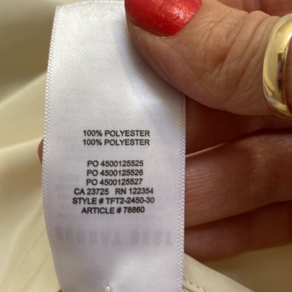 Aritzia Sunday Best Long Sleeve Crop Blouse Size XS - Picture 7 of 7